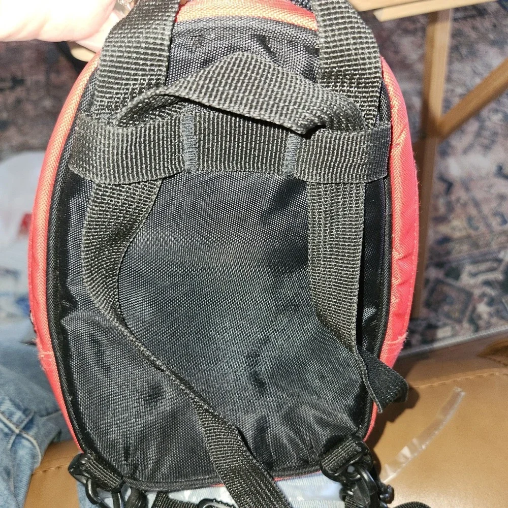 Nintendo 3DS‎ DSi Lite Backpack Carrying Case Red - Used & Cleaned